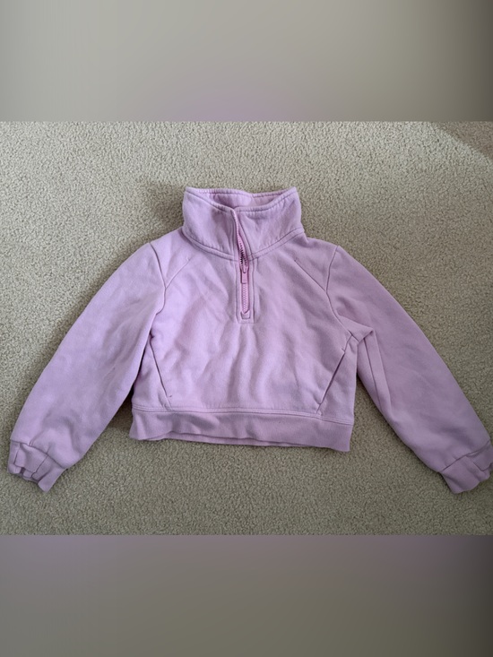 all in motion Other - Pink Crop Sweater Half Zip